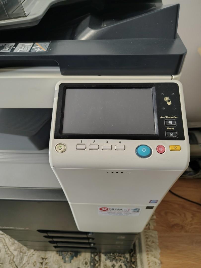 Kserokopiarka Konica Minolta Bizhub C287 (używana i sprawna) Szkolenia