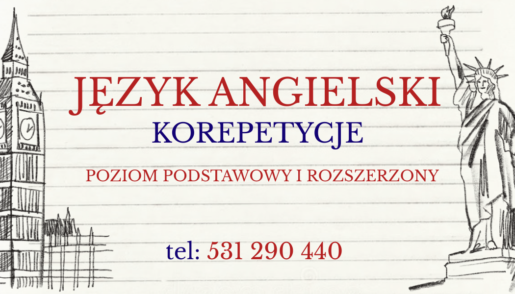 Korepetycje z języka angielskiego