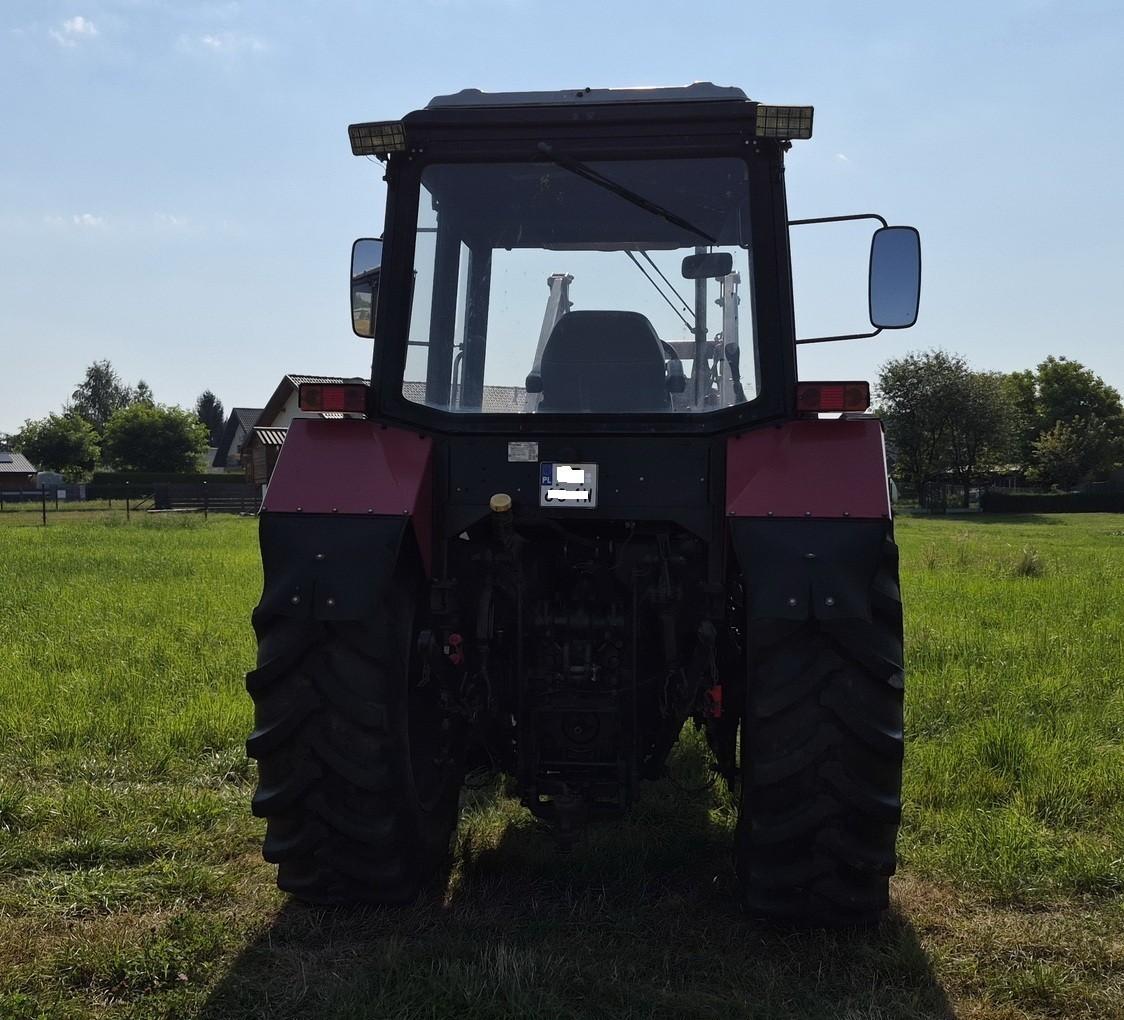 ciągnik belarus 952. 2 mtz, tur z łyżką i widłami, pług śnieżny,