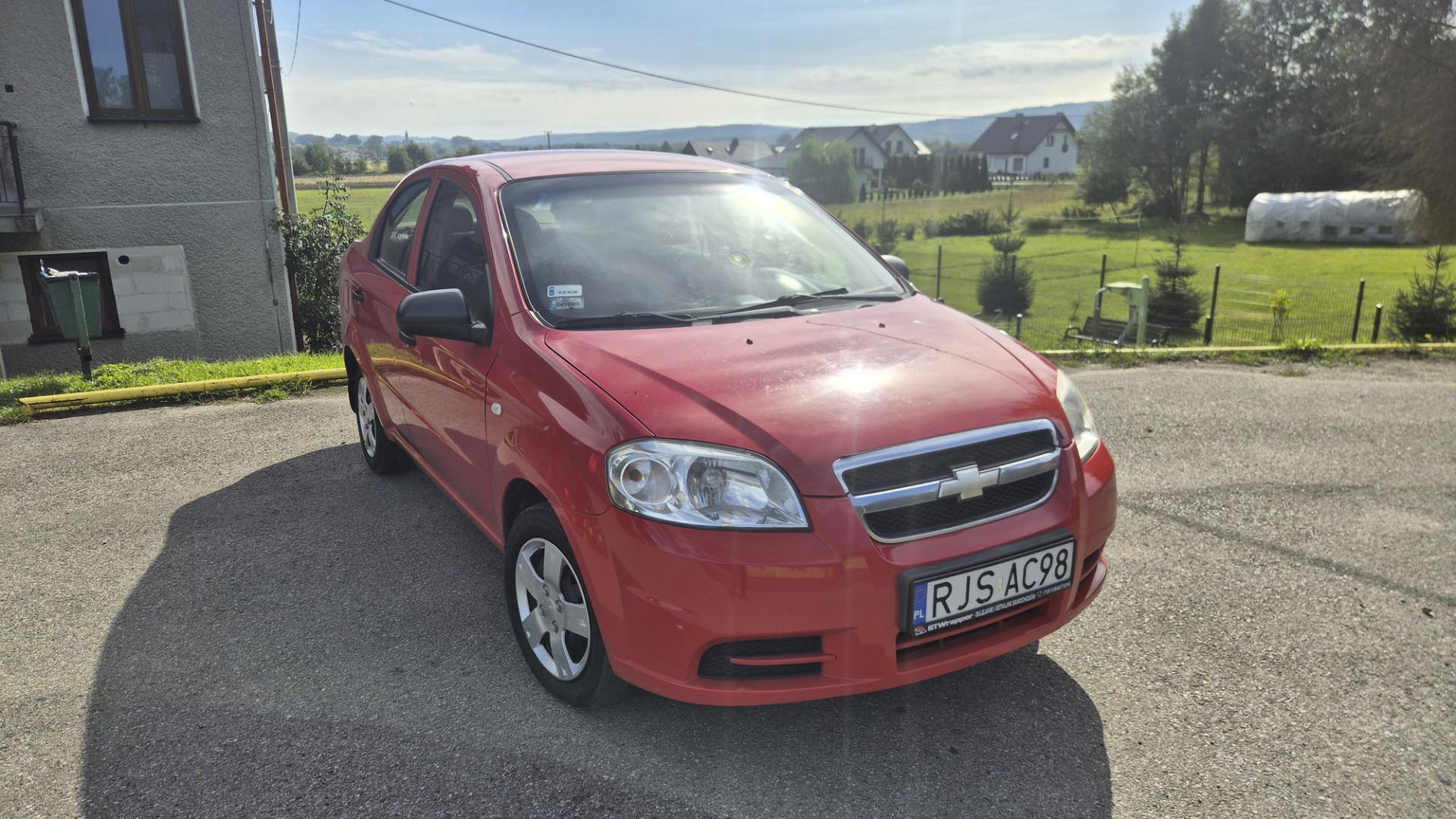 Sprzedam Chevrolet Aveo - Auto krajowe, bezwypadkowe, w pełni sprawne