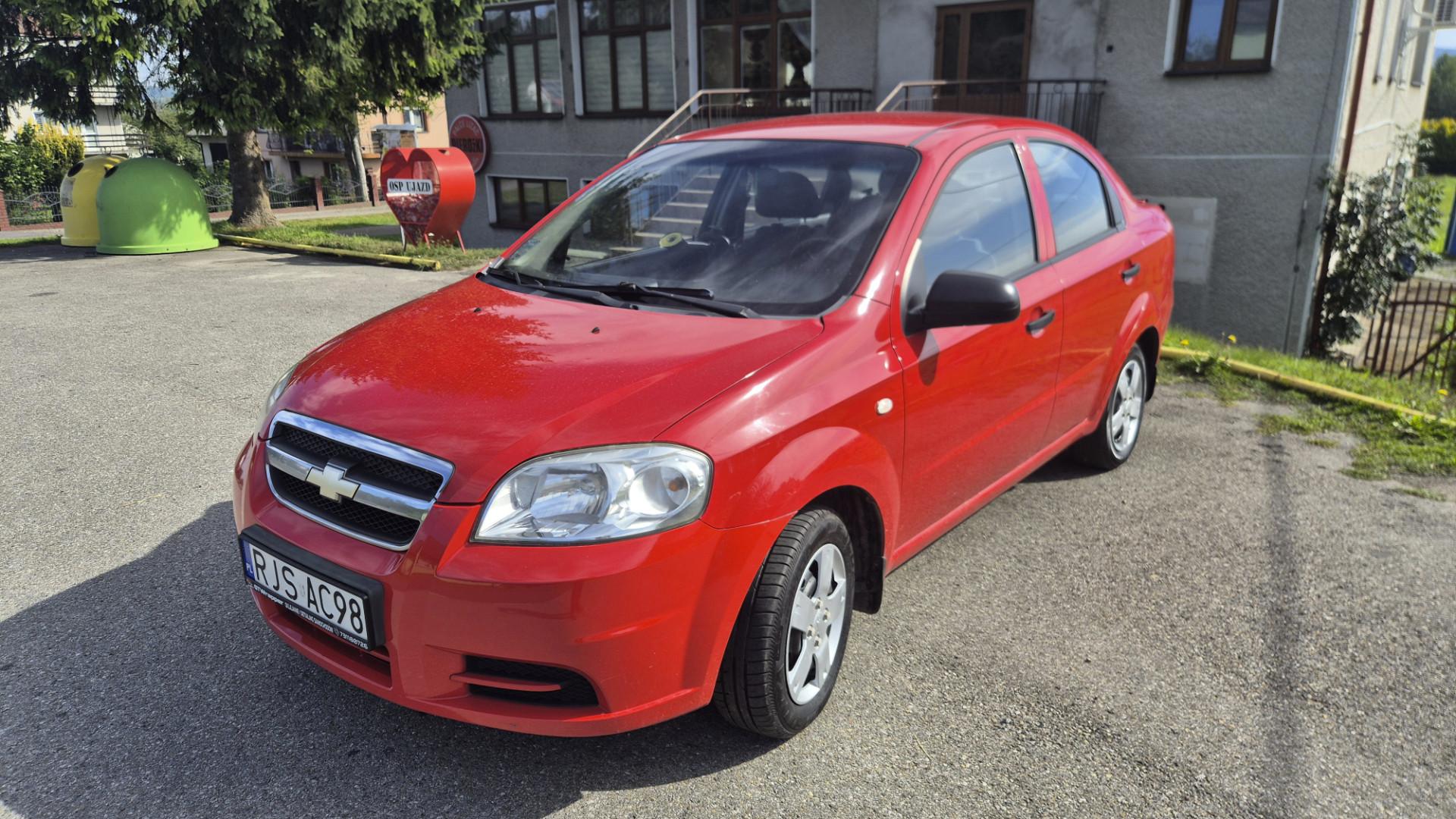 Sprzedam Chevrolet Aveo - Auto krajowe, bezwypadkowe, w pełni sprawne