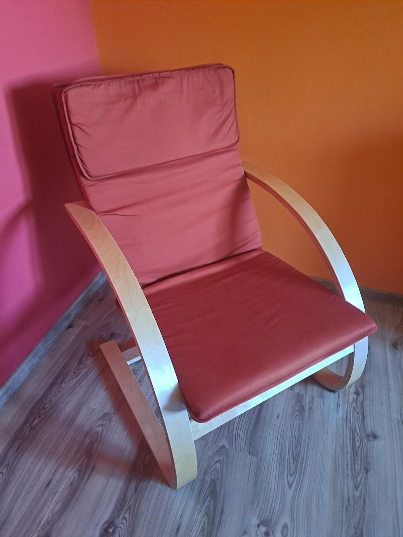 Fotel Tilst ceglany