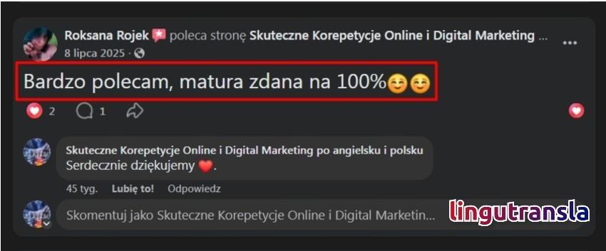 Skuteczne Korepetycje Online i Digital Marketing po angielsku i polsku