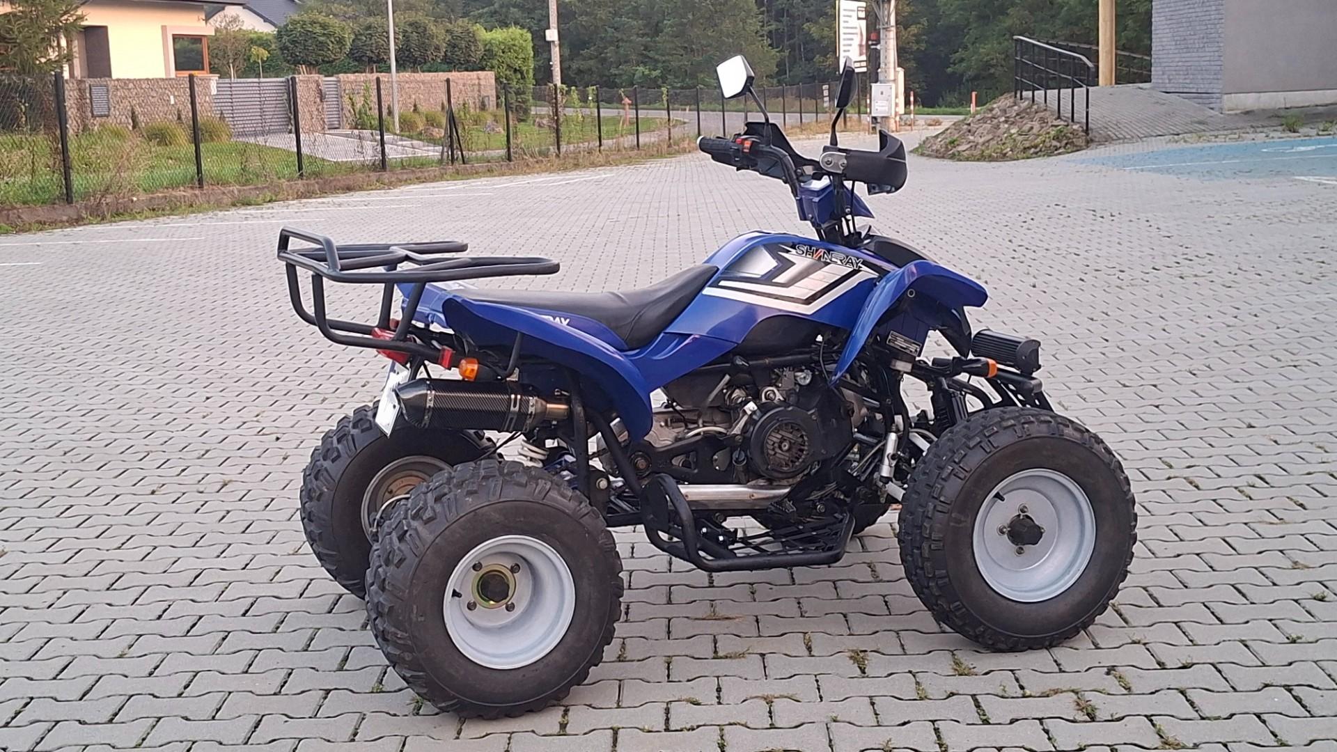 Quad shineray 150 zarejestrowany