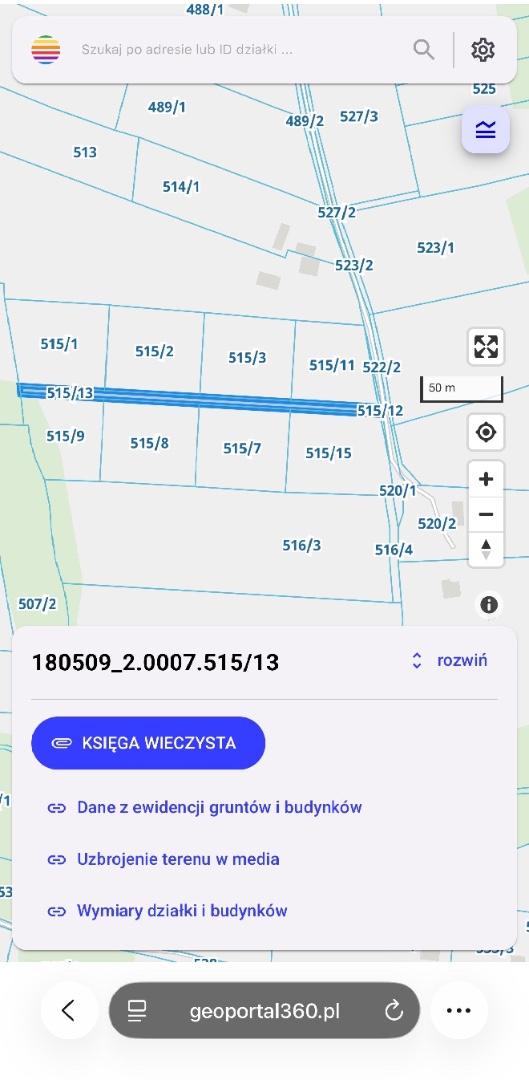 Działki widokowe Lisów