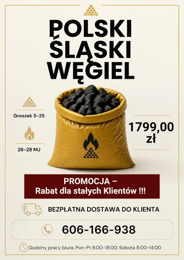 1000 kg polskiego groszku - tylko 1799 zł za paletę