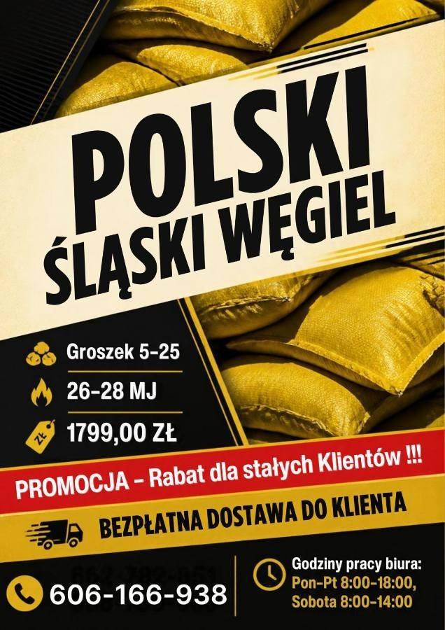 1000 kg polskiego groszku - tylko 1799 zł za paletę