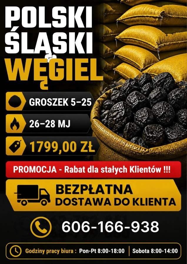 1000 kg polskiego groszku - tylko 1799 zł za paletę