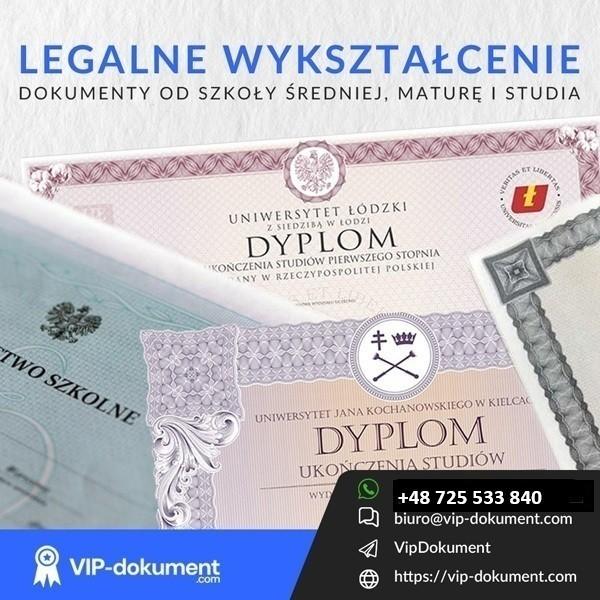 Kupie dyplom z wpisem do rejestru , kupie dyplom wyższej uczelni